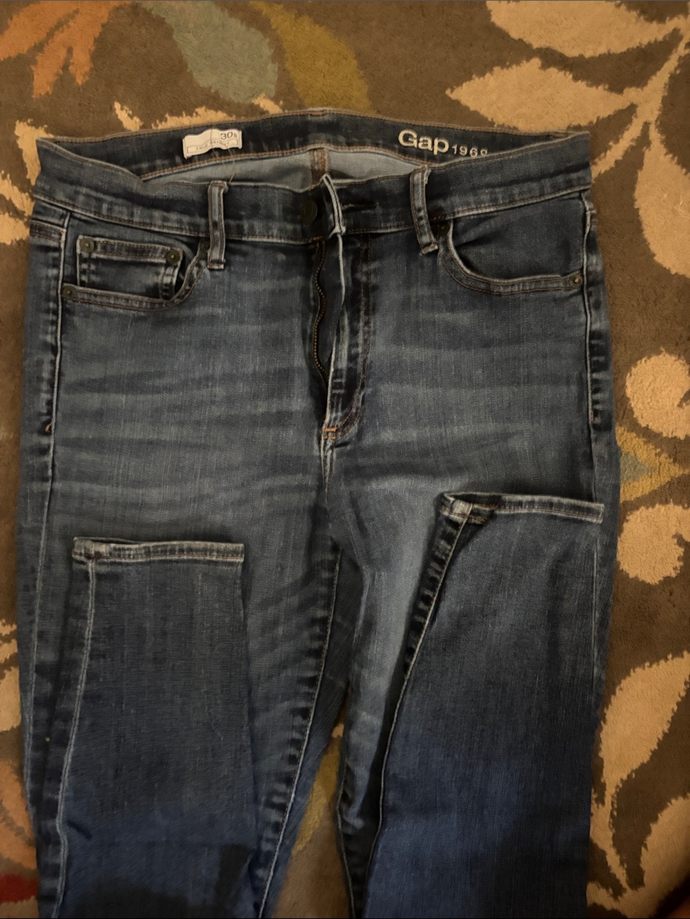 GAP Women's Blue Skinny Jeans